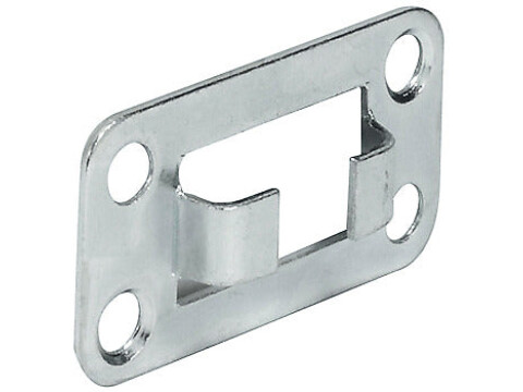 Bar Guide, for Screw Fixing, Steel