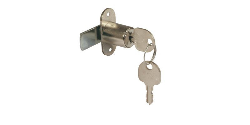 Cylinder Cam Lock, without Key Trap, &Oslash; 18 mm Cylinder