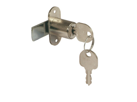 Cylinder Cam Lock, without Key Trap, &Oslash; 18 mm Cylinder