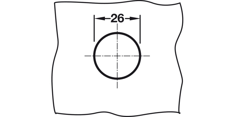 Glass Door Cyl Lock N7921PL MNP