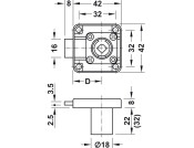Symo3000 Rim Lockcase 23/32mm DR NP