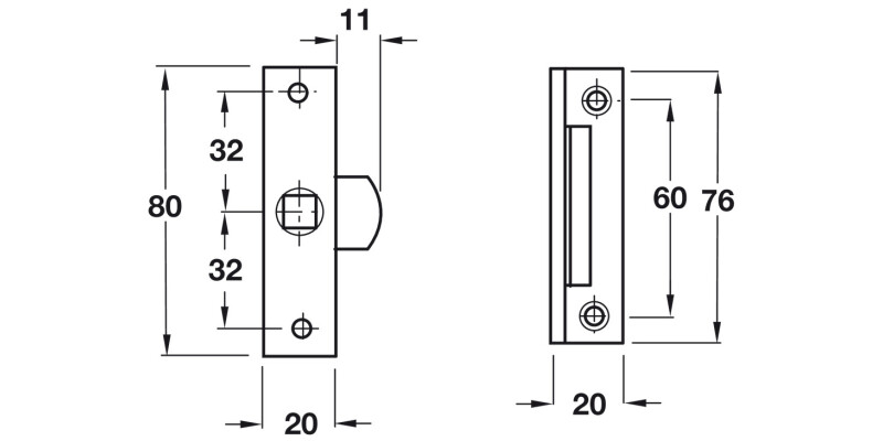Rim Budget Lock 80x20mm SZP Rainbow