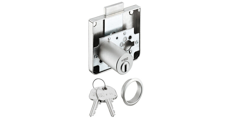 Rim Lock, with &Oslash; 22 mm Extended Cylinder, Backset 37 mm