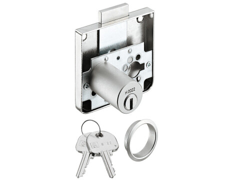 Rim Lock, with &Oslash; 22 mm Extended Cylinder, Backset 37 mm