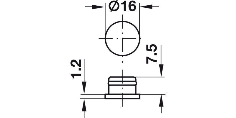 Symo3000 Cover Plate 1.2mm Zinc MNP