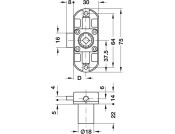 Symo3000 Piccolo Nova Case 15mm RH NP