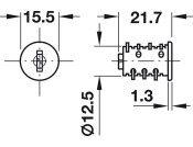 Symo3000 Cylinder Core SH0003 NP