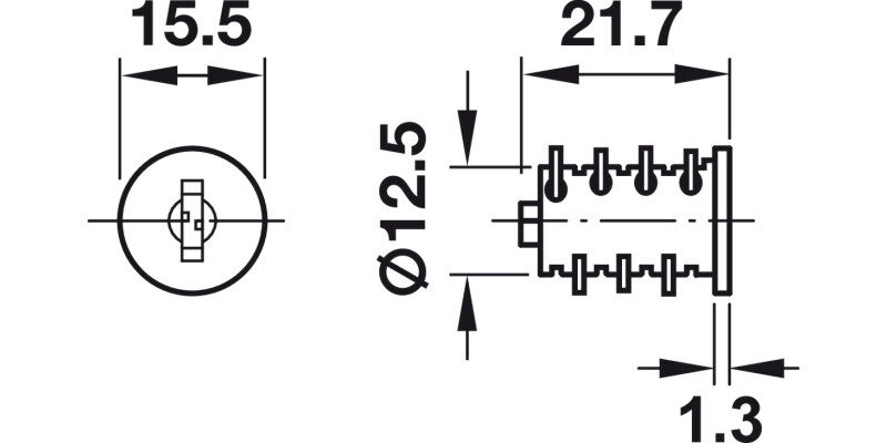 Symo3000 Cylinder Core Differ NP