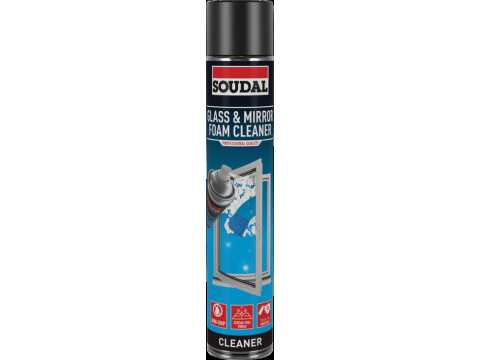 Foam Glass Mirror Cleaner, Soudal