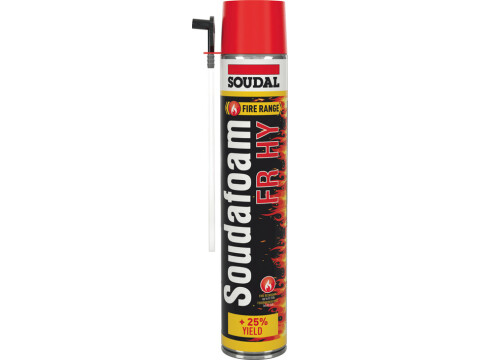 Expanding Foam, High Yield, Fire Retardant, Can 750 ml, Soudal Soudafoam� FR