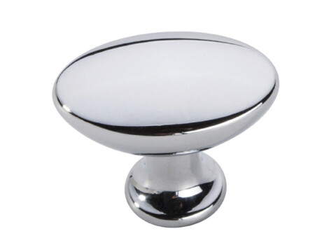 Knob, Zinc Alloy, Width 28 mm, Height 18 mm, Pearl