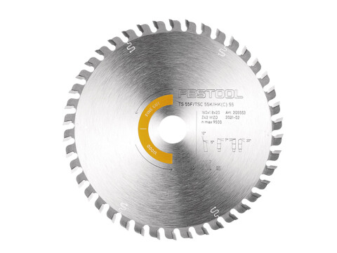 Saw Blade, Wood, Fine Cut, WD42, &Oslash; 160 mm, Festool
