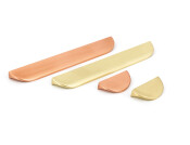 Nick Pull Hdl Alu Brush Brass 160mm cc