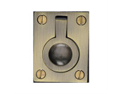 Flush Ring Cabinet Pull
