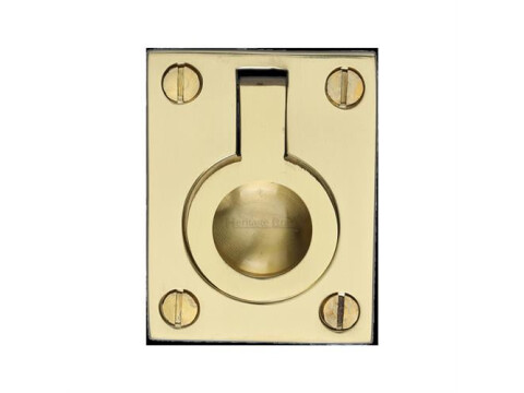 Flush Ring Cabinet Pull