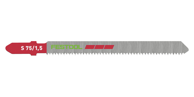 Jigsaw Blade, for Plastic Profiles, Pack of 5 Blades
