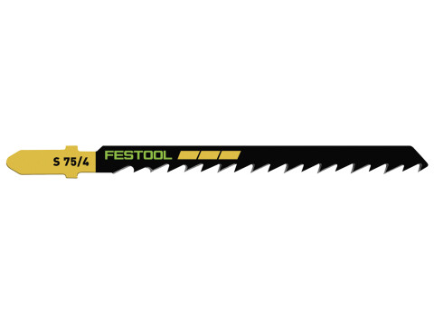 Jigsaw Blade, for Wood Basic, Pack of 5 Blades, Festool S 75/4/5