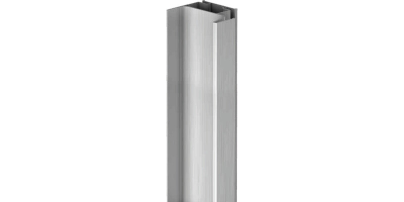 End Profile, for Vertical Fixing Between Cabinet and Door, Gola System E
