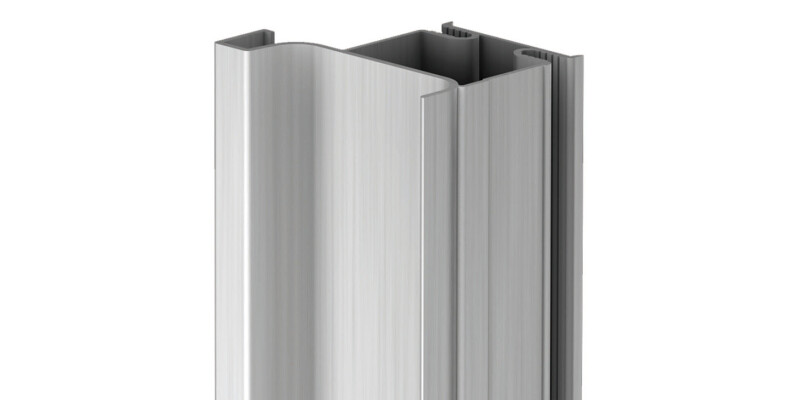 End Profile, for Vertical Fixing Between Cabinet and Door, Gola System D