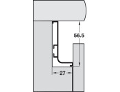 Gola Sys B+ Prof Horz 4.1m Alu Cop