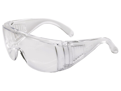 Safety Glasses, Wraparound, Clear Vision, 157 mm, Beeswift