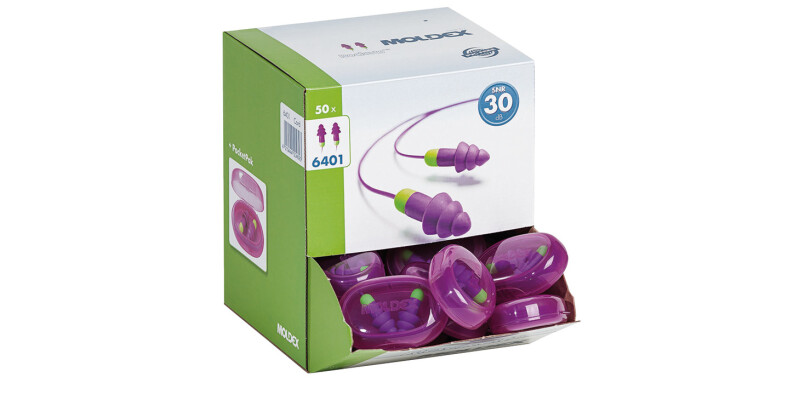 Moldex 6401 Rockets  Corded Earplug 50pr
