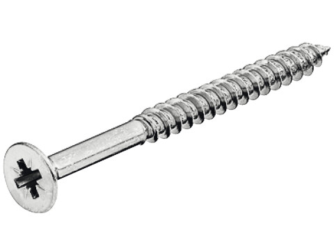 Hospa Screw, Partially Threaded, Countersunk Head with PZ Cross Slot