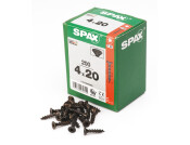 Spax Scr Ful Csk T20 D4x20mm Blk ZP