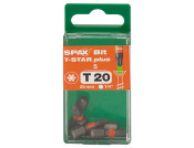 Spax T-Star Plus Drive Bit 25mm T40 5pk