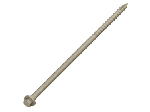 Timberfix Plus, Structural Wood Screw, Hex Head