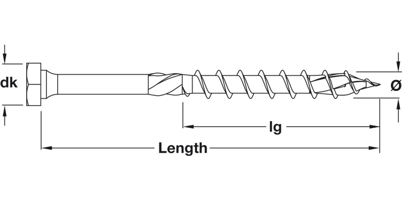 Heco Topix+ Cmb Prt SW-13/T40 D10x120mm