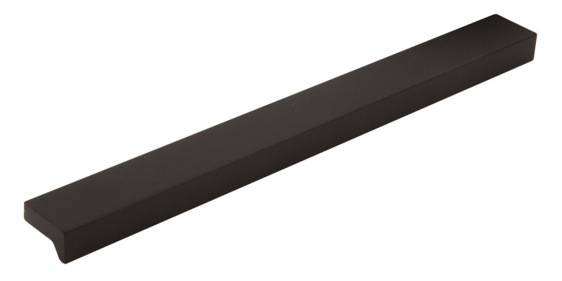 Angle Pull Hdl Alu M.Blk 416/320mm cc