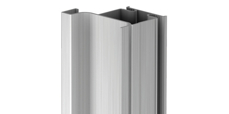 End Profile, for Vertical Fixing Between Cabinet and Door, Gola System D