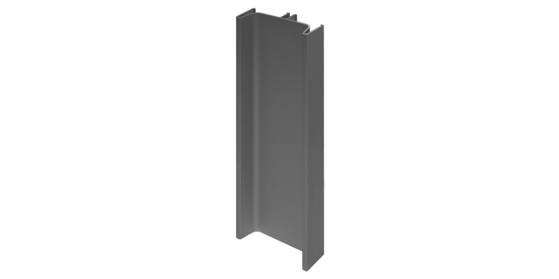 Vertical Middle Profile, Length 2670 mm, Snap On, Aluminium, Gola System