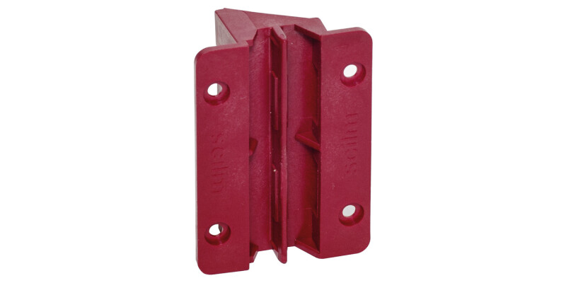 Snap On Bracket, for Side and Middle Profiles, Plastic, Gola System