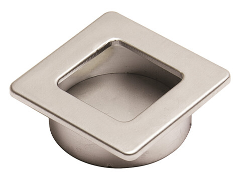 Inset Handle, Zinc Alloy, for Glue Fixing, Square, Saul