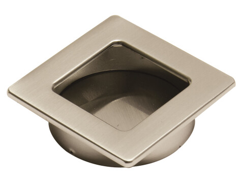 Inset Handle, Zinc Alloy, for Glue Fixing, Square, Saul