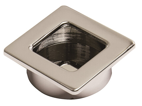Inset Handle, Zinc Alloy, for Glue Fixing, Square, Saul