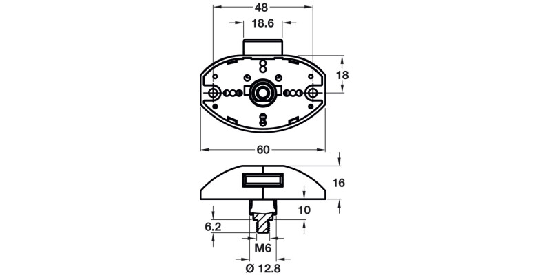 Evolution Push Lock Pl Grey