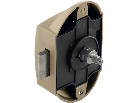 Push Button Lock, with Push Button Locking, Backset 25 mm