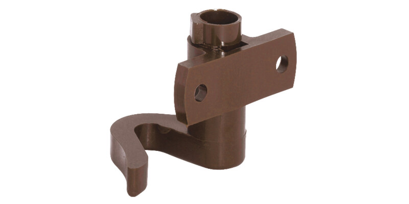 Mini Push-Lock+Rosette Set 16mm Pl PCP