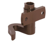 Mini Push-Lock+Rosette Set 16mm Pl PCP