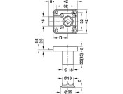 Symo Rim Lock 18/22mm DR 0001 MNP