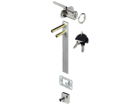 Central Locking Rotary Cylinder Lock, Standard Profile, for Screw Fixing