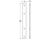 Door Panel Con.Plt 3.0x19x192mm St ZP