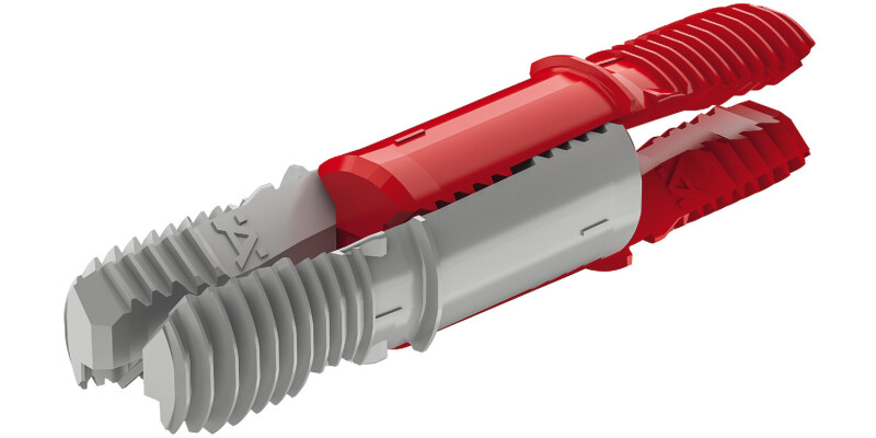 Spreading Connector, Plastic, H&auml;fele Ixconnect SC 8/25