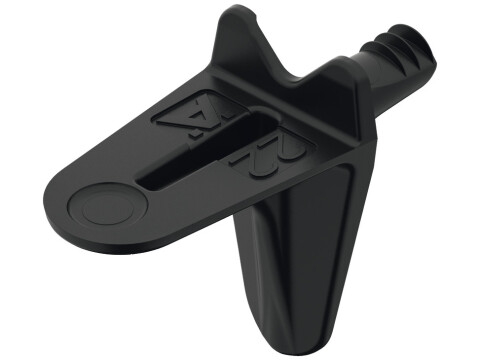 Shelf Support, Plug in, for &Oslash; 3 mm Holes, Zinc Alloy
