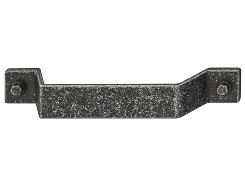 D Pull Handle, Zinc Alloy, Fixing Centres 160-224 mm, Factory