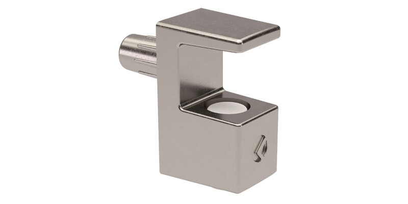 Shelf Support, for Glass Shelves, Plug-in, &Oslash; 5 mm Hole, Grace