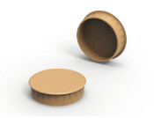 Cover Caps D35/38mm Pl Lt Oak